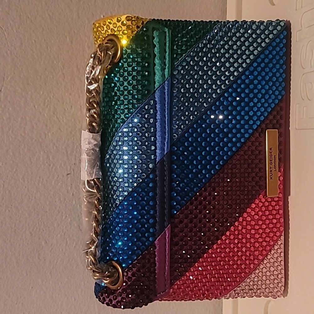 - Mini Kensington Crystal Shoulder KURT GEIGER LONDON - Picture 2 of 16